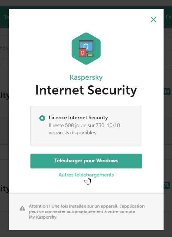 How can I share my Kaspersky subscription ? 
