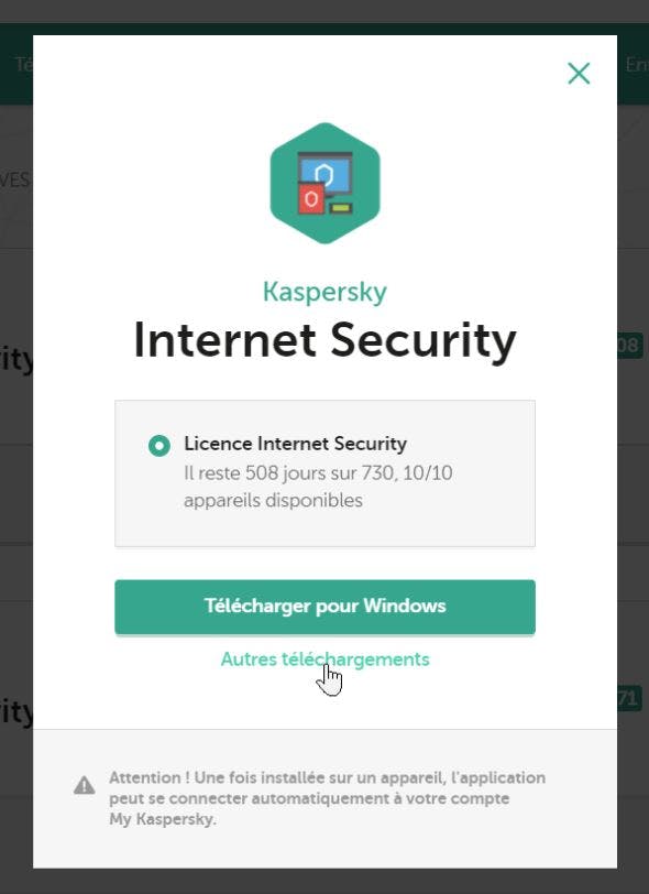 How can I share my Kaspersky subscription ?