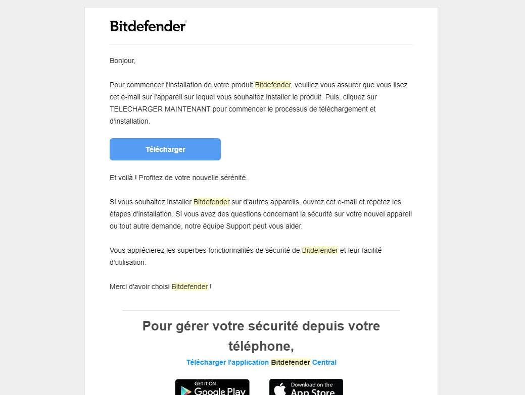 Comment partager son abonnement Bitdefender ?