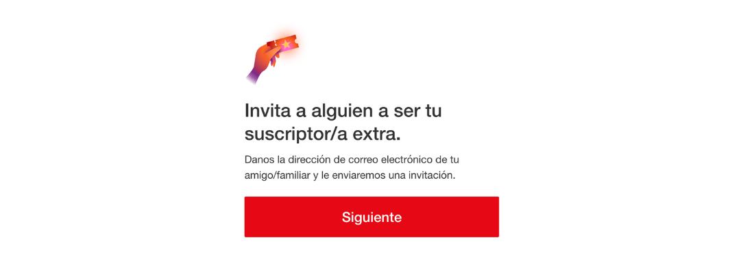 Asi puedes invitar a un suscriptor extra