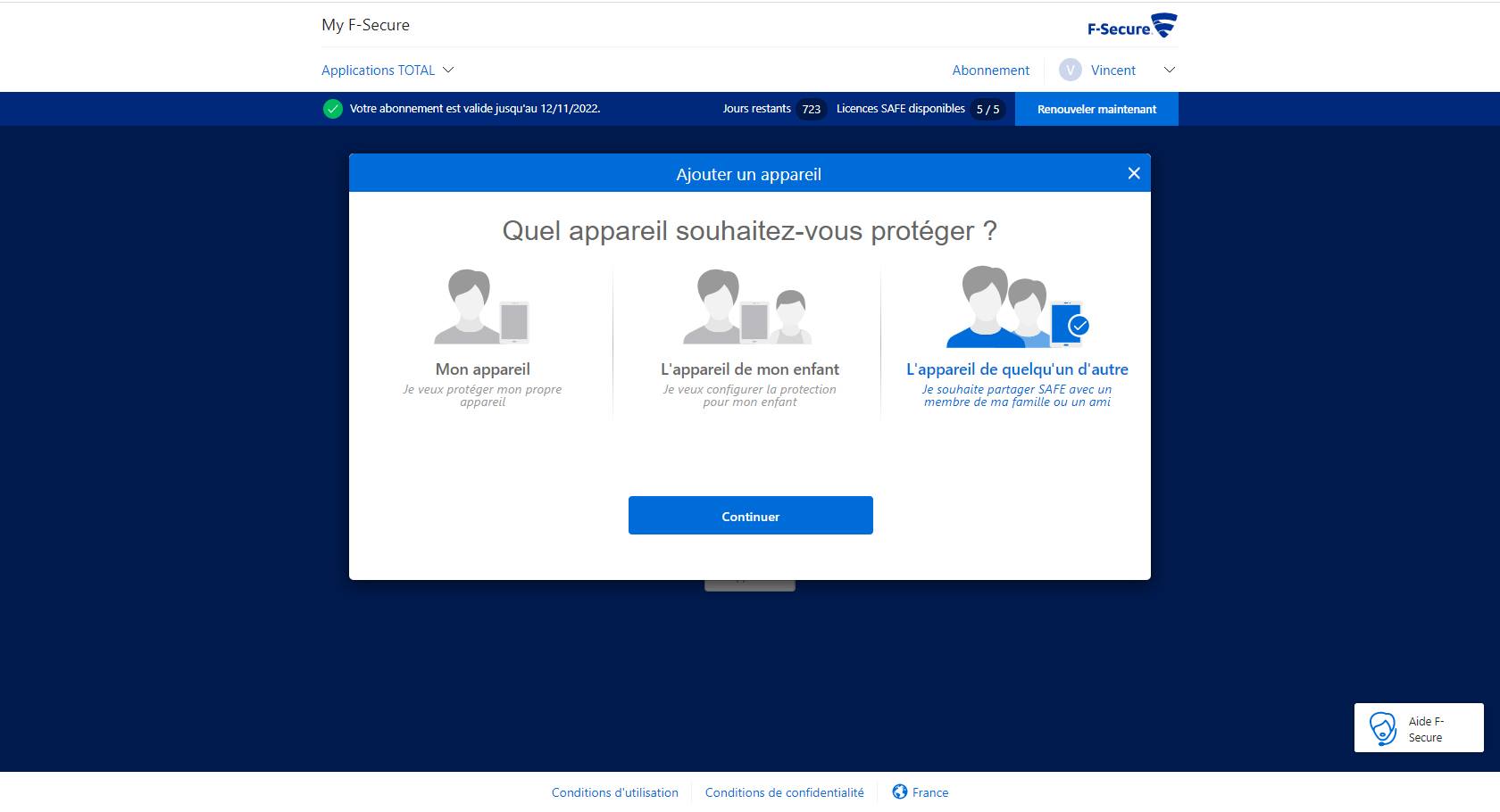 Comment Partager Son Abonnement F-secure ? | Spliiit