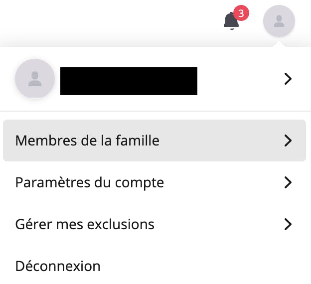 Partilhar a sua assinatura do Deezer Family