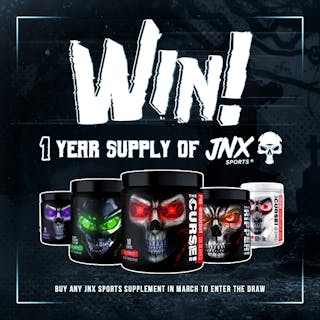 Win a 1 Year Supply of JNX Sports!