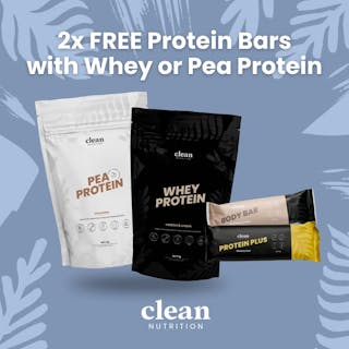 Free Gifts when you buy Clean Nutrition Protein!