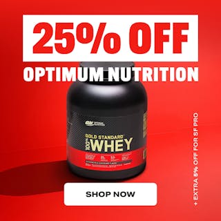 25% Off Optimum Nutrition!