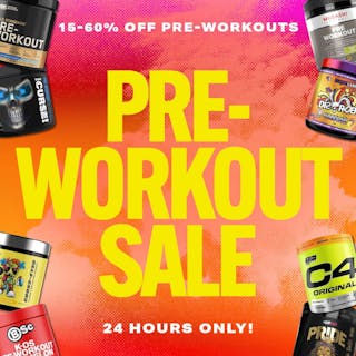 Pre Workout Sale On Now!