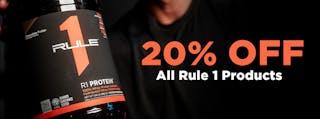 20% Off Rule 1 Products!