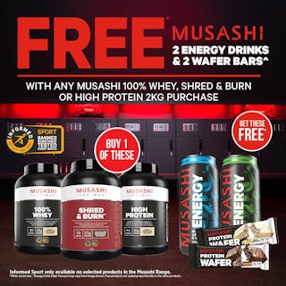 Free Gifts With Musashi Protein