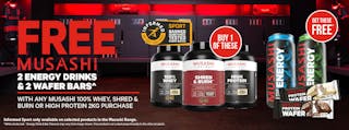 Free Gifts With Musashi Protein