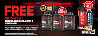Gifts With Musashi 2kg Products!