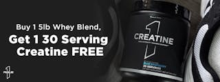 Free Creatine With Rule 1 Whey Blend 5lb