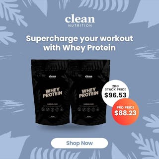 Clean Nutrition Whey Stack Deal