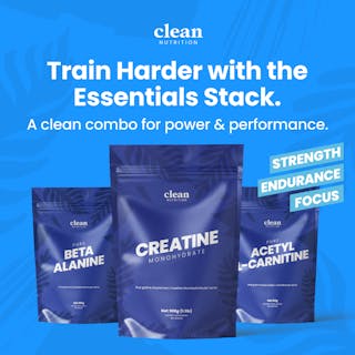 Train Harder With Clean Nutrition Essentials Stack
