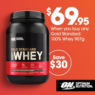 30% Off Optimum Gold Standard Whey 2lb