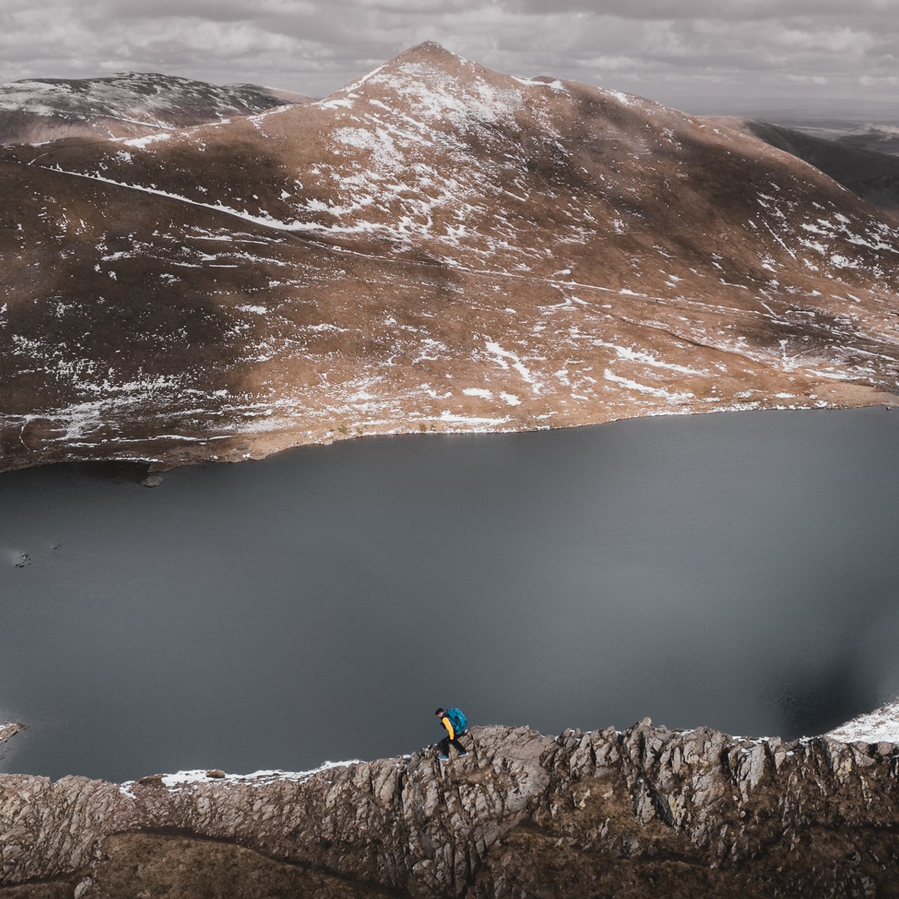 Technicals helvellyn top