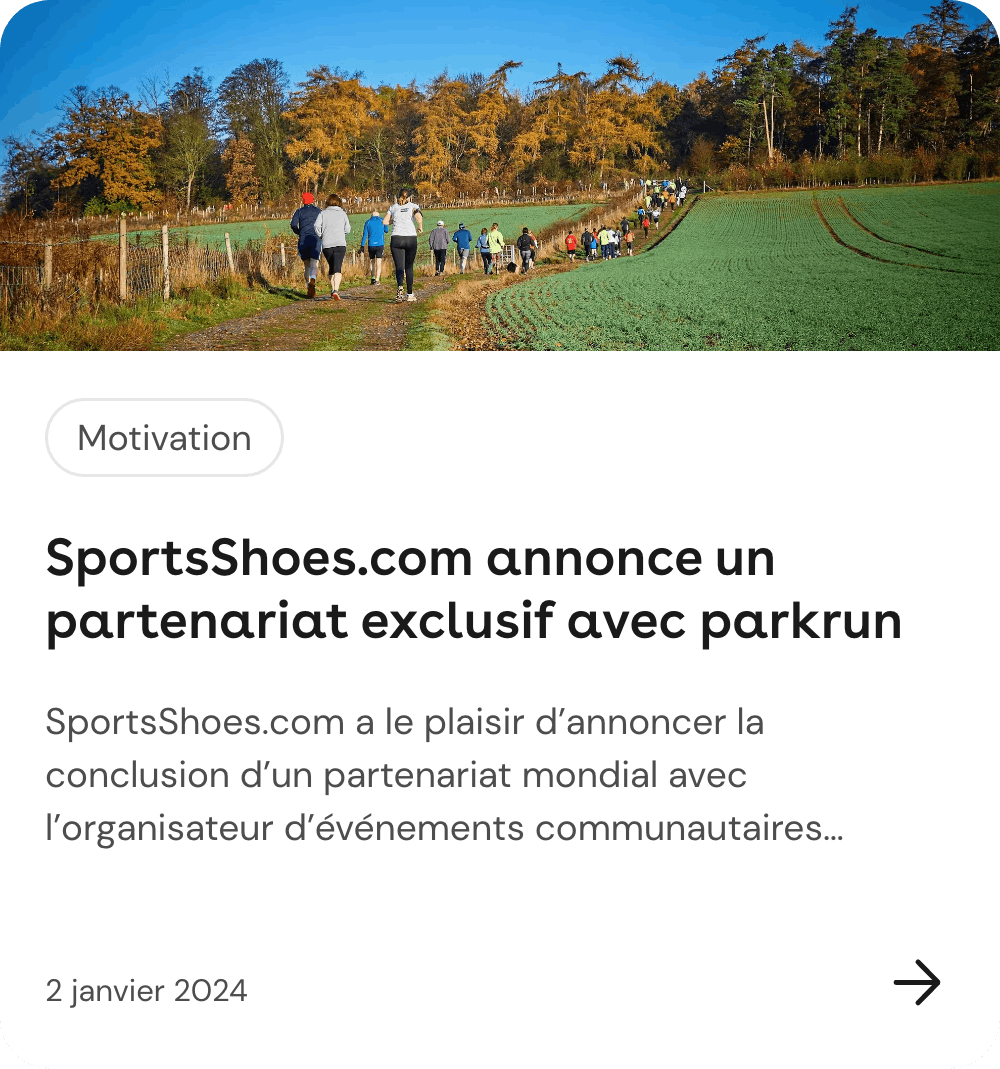 FR-SportsShoes.com announces exclusive retail partnership with parkrun 