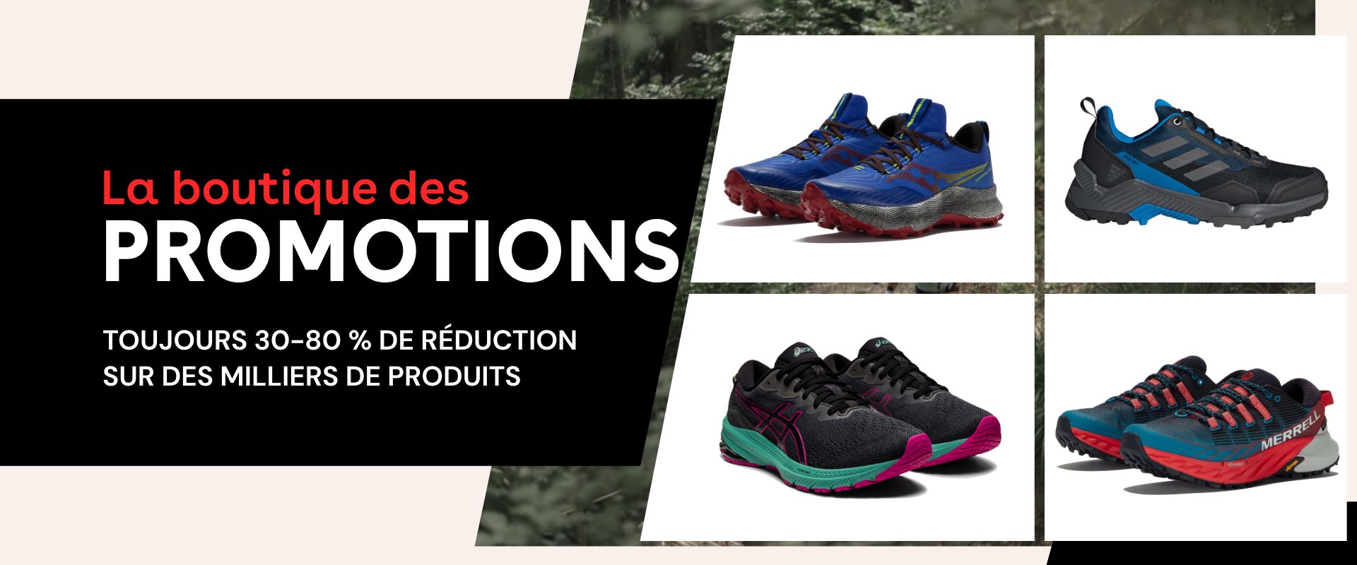 Soldes sur les chaussures et v tements de sport Jusqu 80