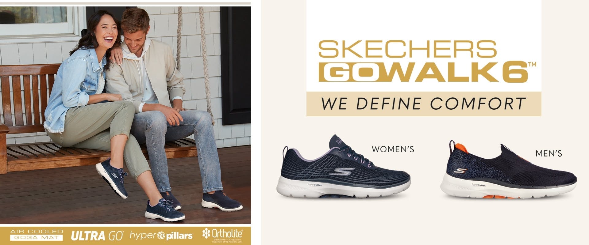 Skechers Mens Go Walk 6 - Stunning View Sneaker : : Clothing,  Shoes & Accessories