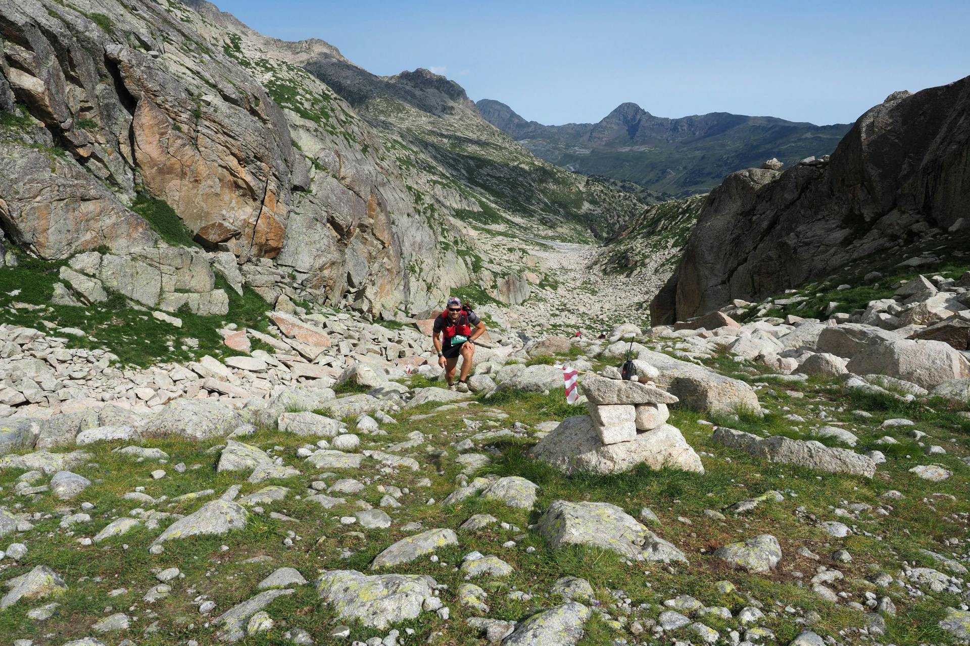 Arnau in Vuelta al Aneto