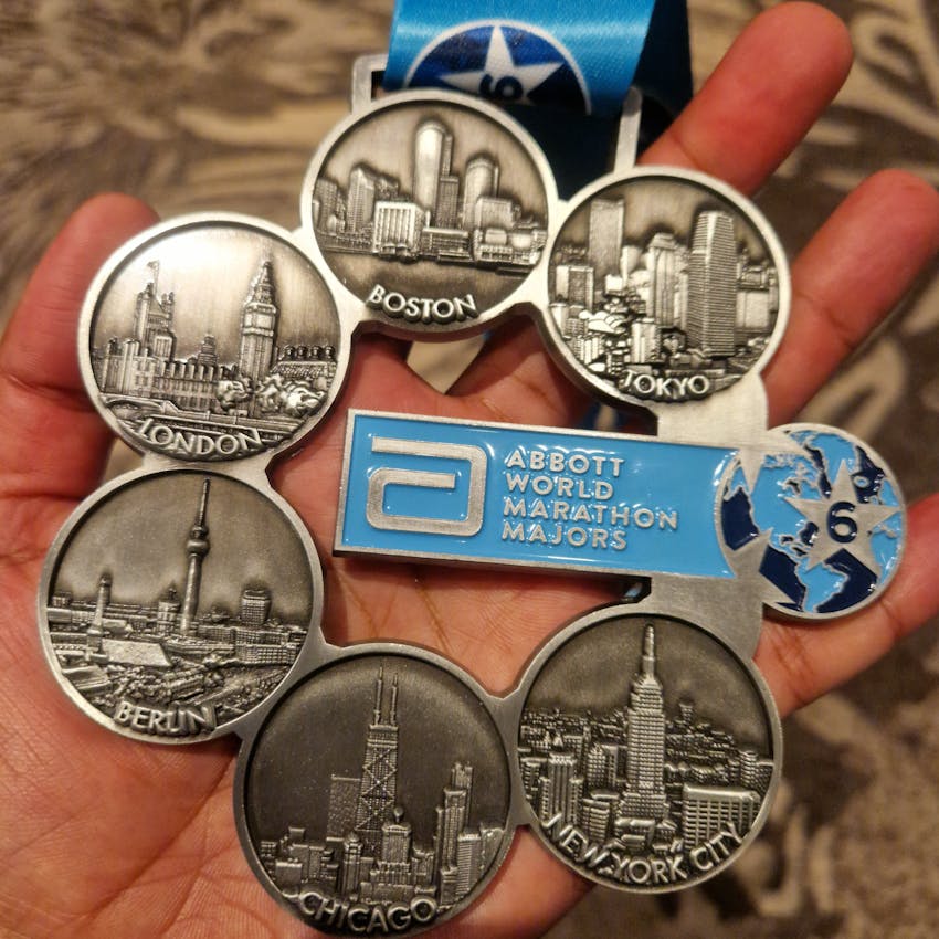 Article thumbnail for The 6 World Marathon Majors - Q&A with Haroon Mota