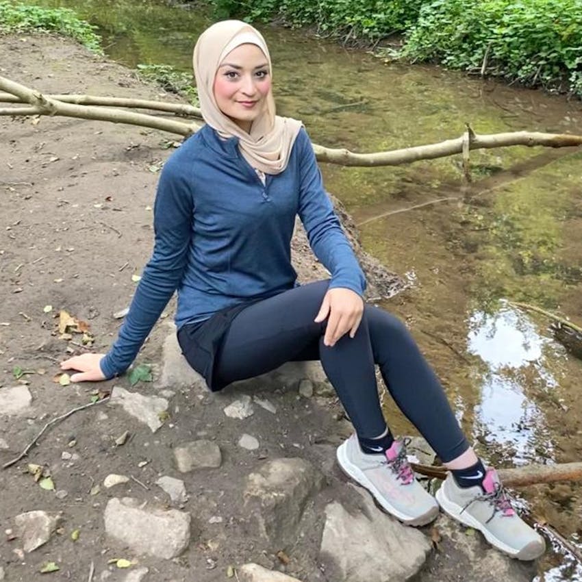 What I wore for hiking Snowdon by Raadia Imran