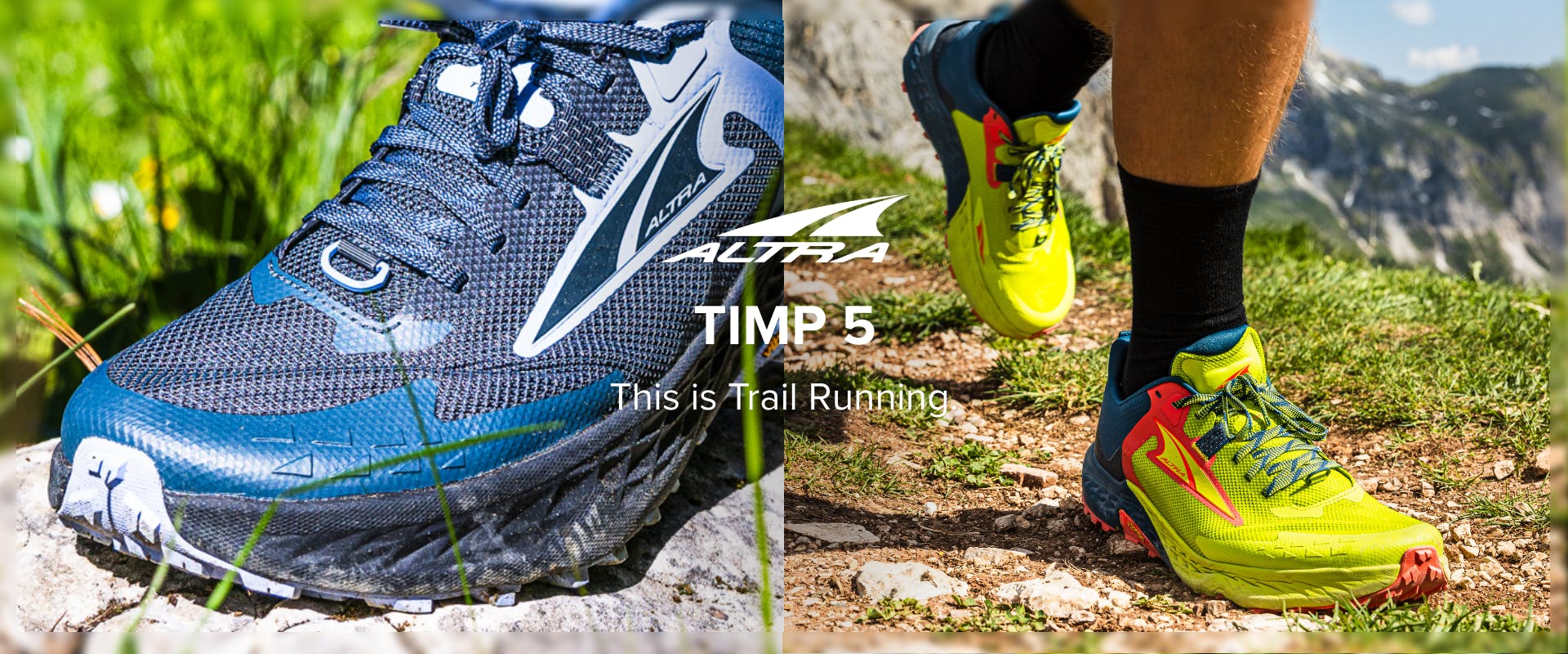 Zapato para Trail Timp 5 Mujer col. ROJO, AMARILLO