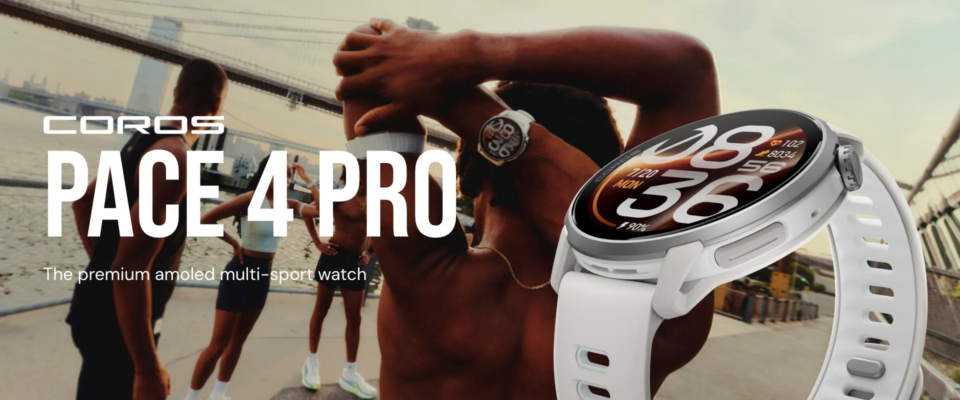 PACE 4 PRO

THE PREMIUM AMOLED MULTI-SPORT WATCH