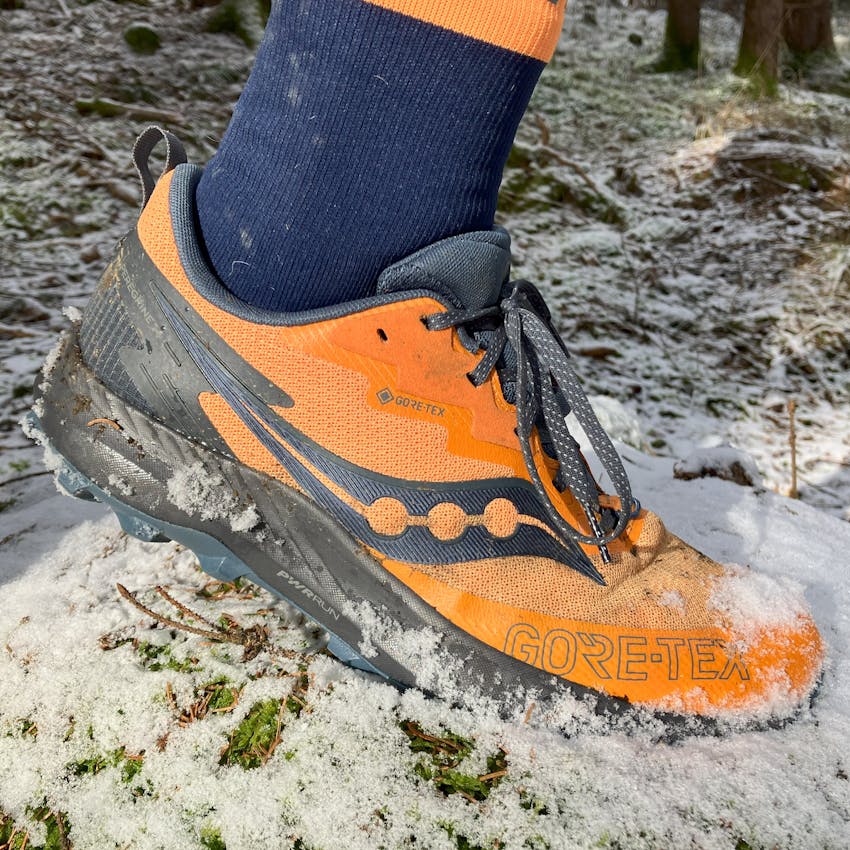 Article thumbnail for REVIEW: Saucony Peregrine 14 GORE-TEX
