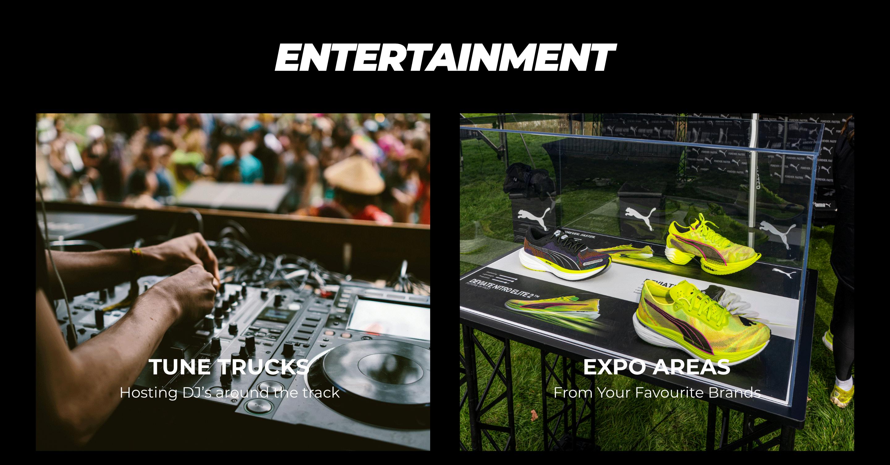 Entertainment - Tune Truck and Expo Areas