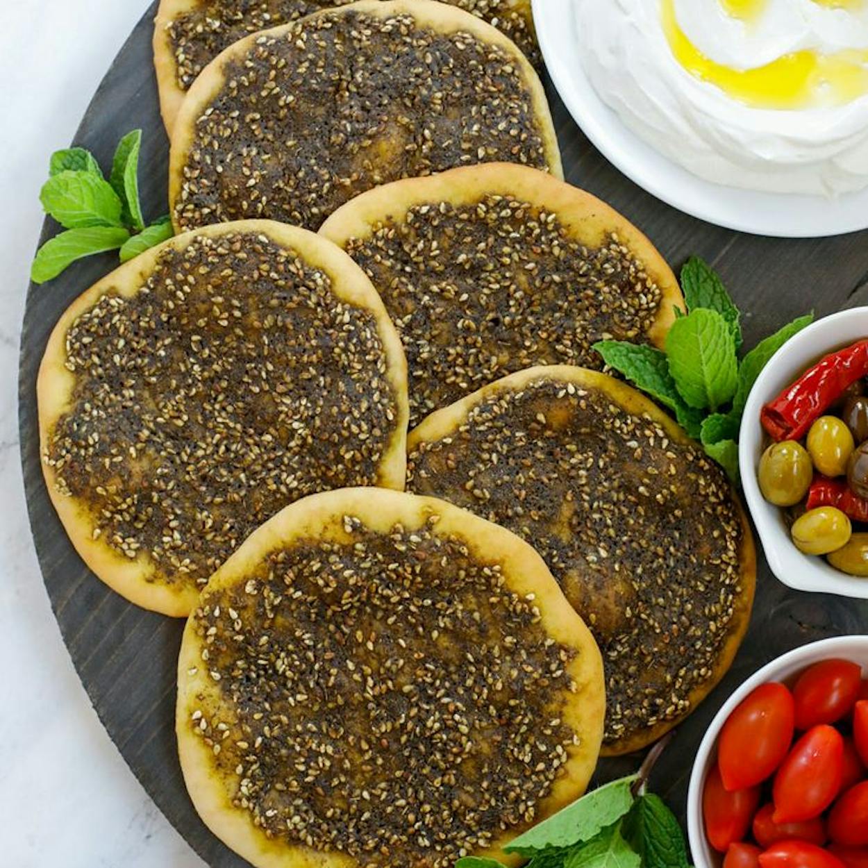 manakish-zaatar