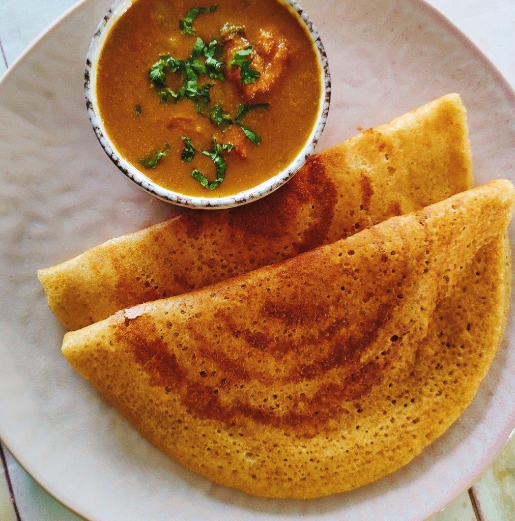 Dosa-Sambar