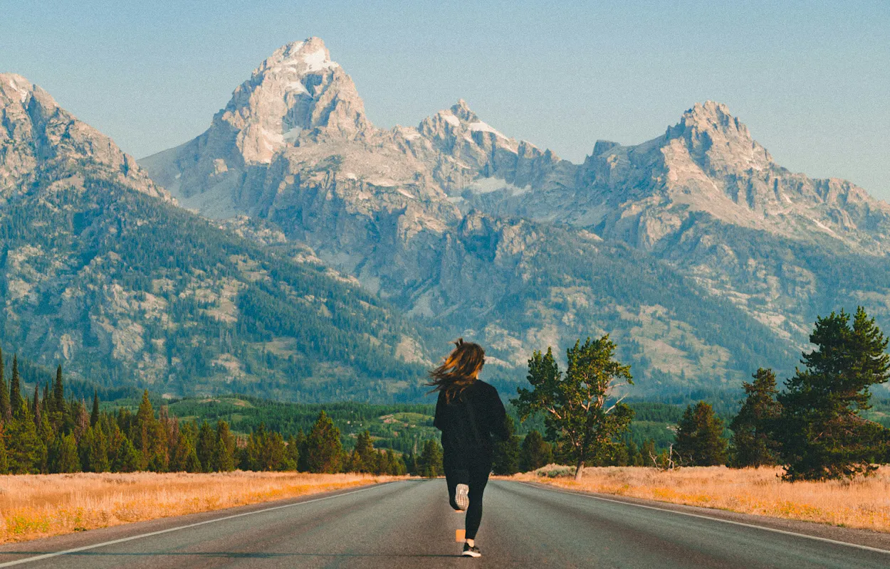 road-runner-in-front-of-mountain