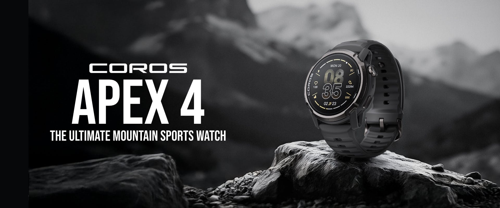 Coros Apex 4 THE ULTIMATE MOUNTAIN SPORTS WATCH