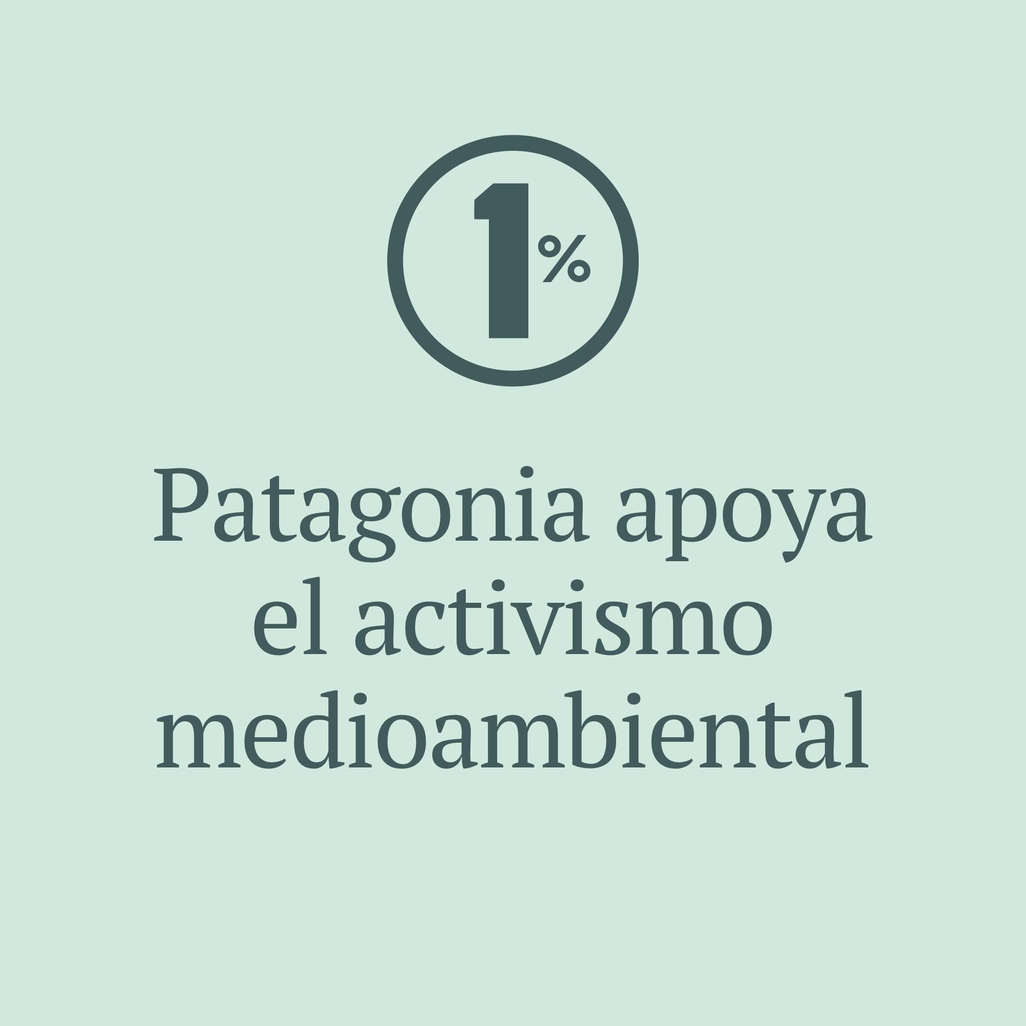 Patagonia apoya el activismo medioambiental