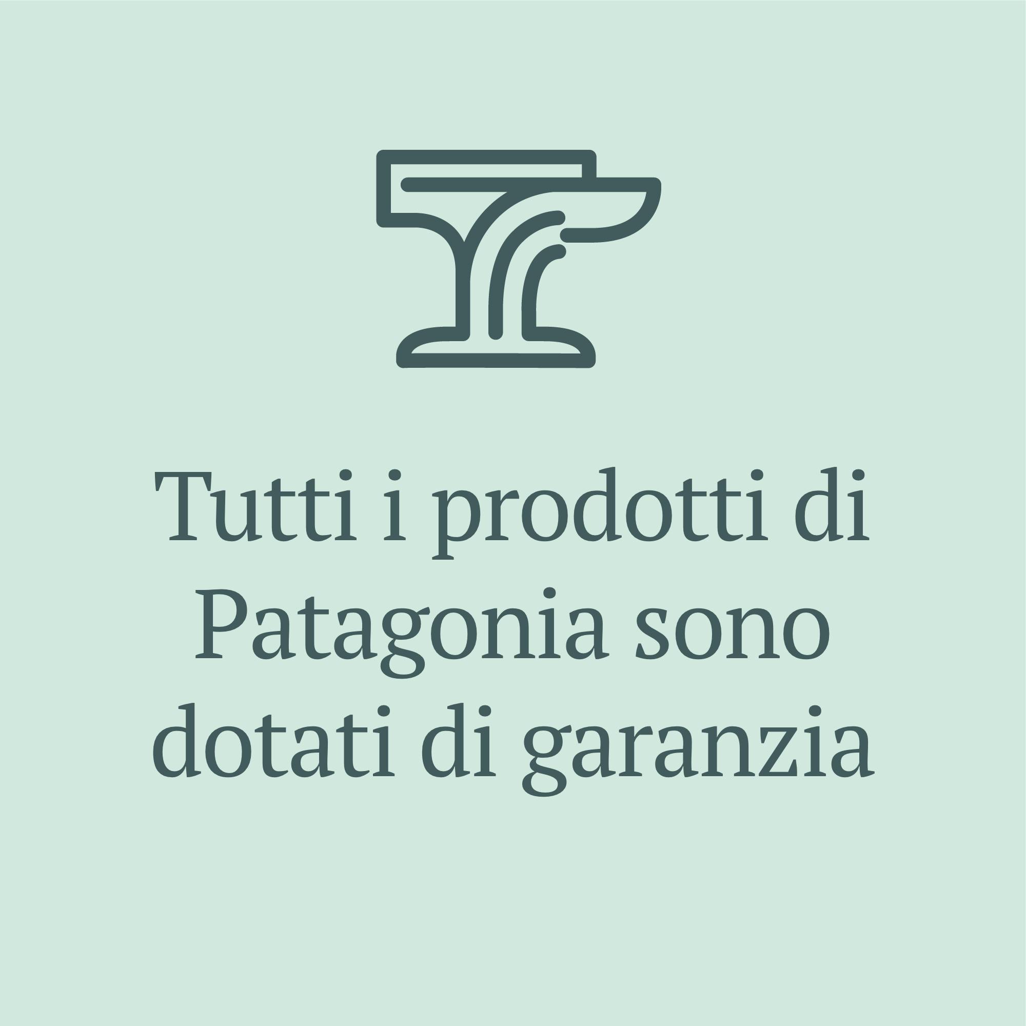 Tutti i prodotti di Patagonia sono dotati di garanzia