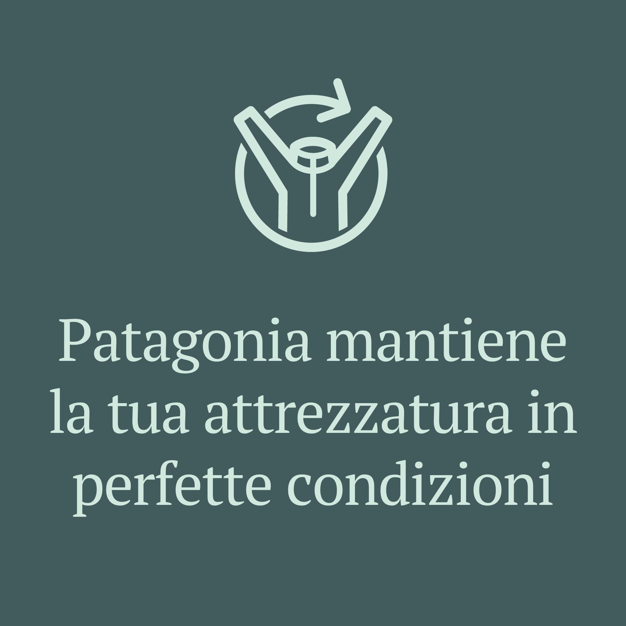 Patagonia mantiene la tua attrezzatura in perfette condizioni