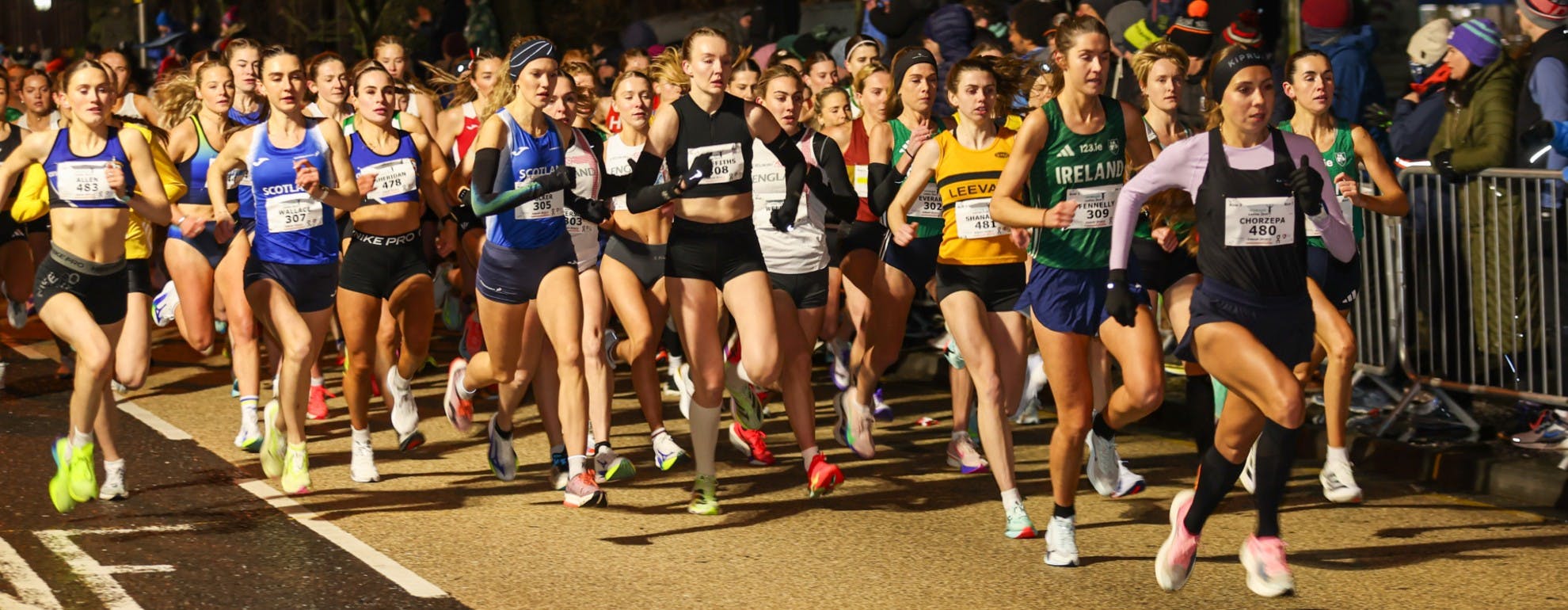 Women's race at Armagh 2026