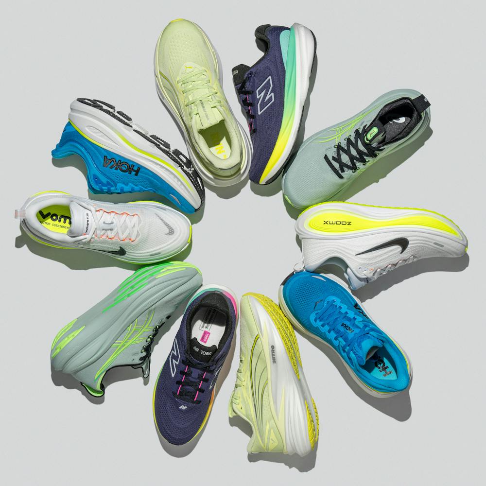 CUSHIONED RUNNING SHOES