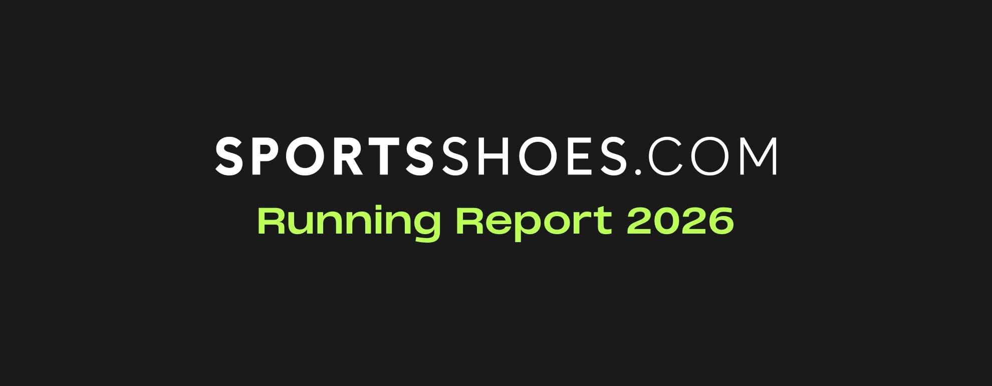 SportsShoes Running Report: Running Statistics 2026