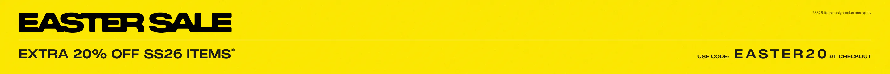 EASTER SALE AT SPORTSSHOES.COM - 20% OFF SS26* ITEMS