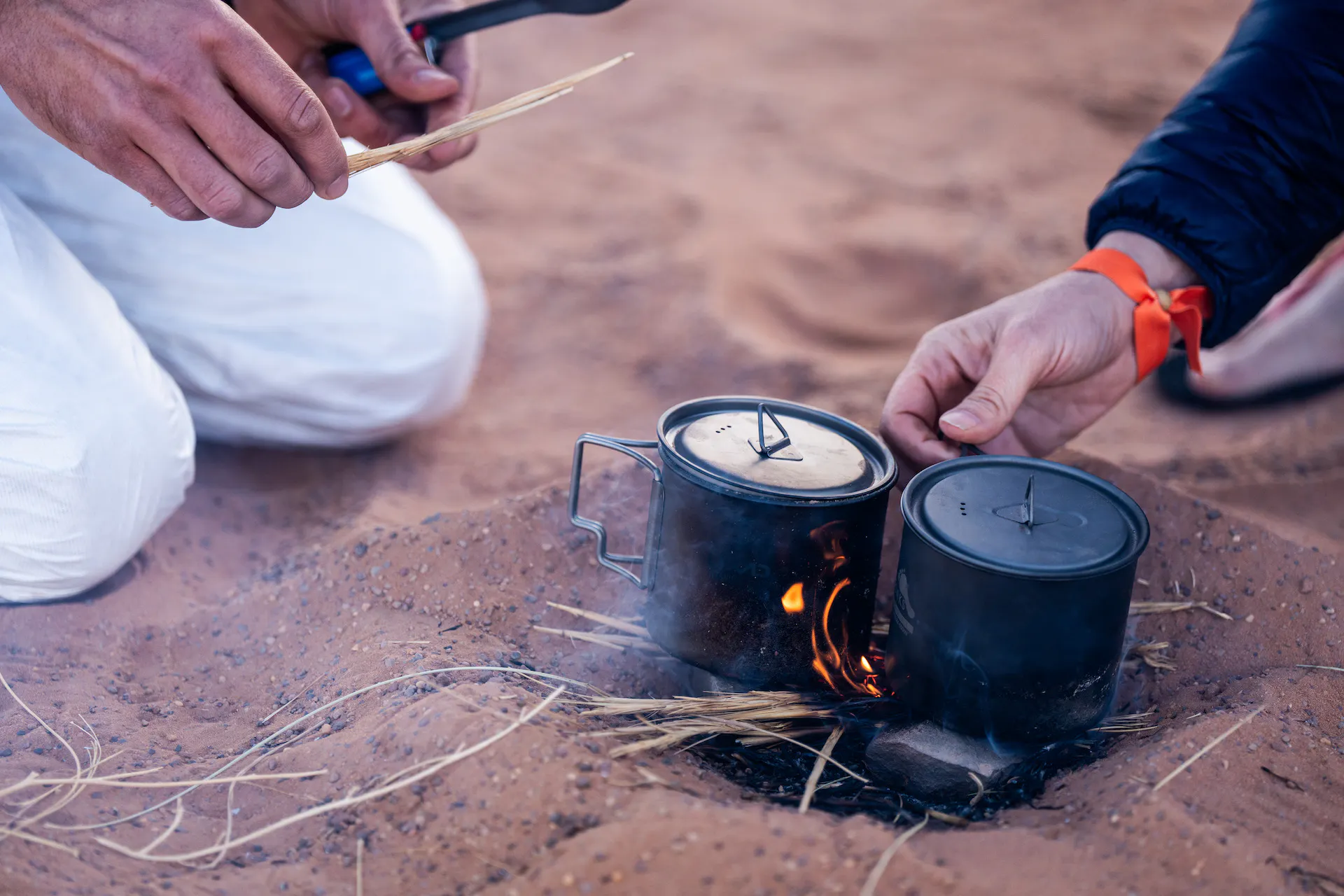 réchaud-dans-le-désert-marathon-des-sables