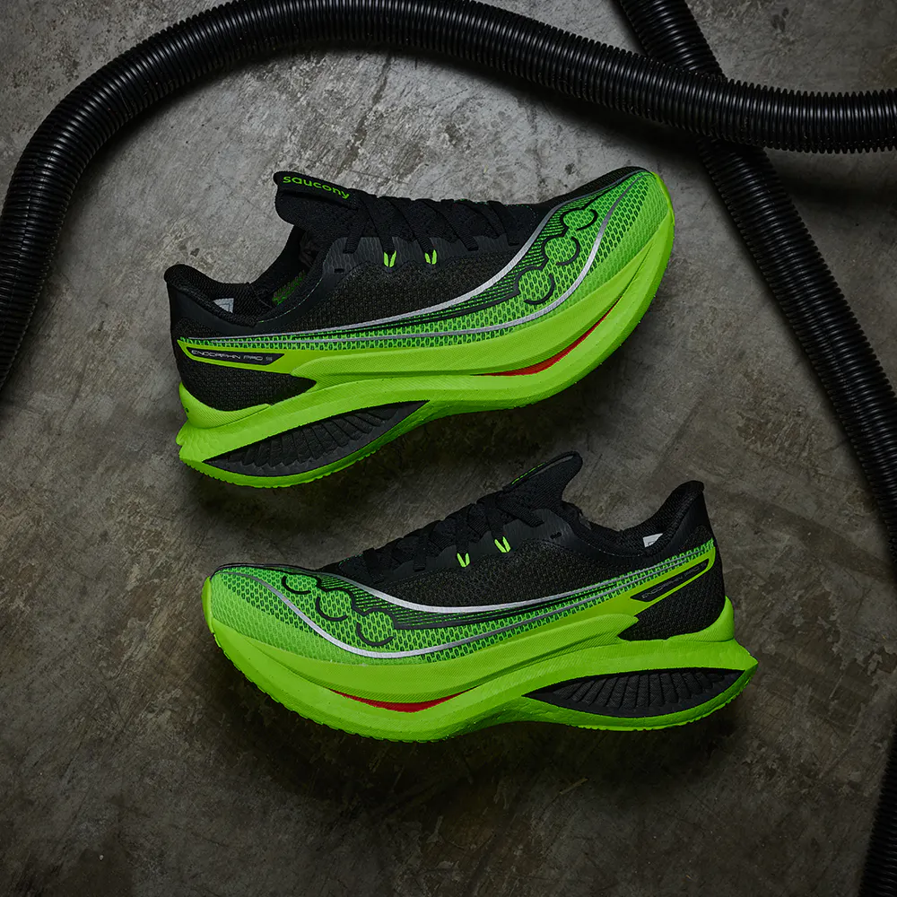 Saucony Endorphin Pro 5 green running shoe