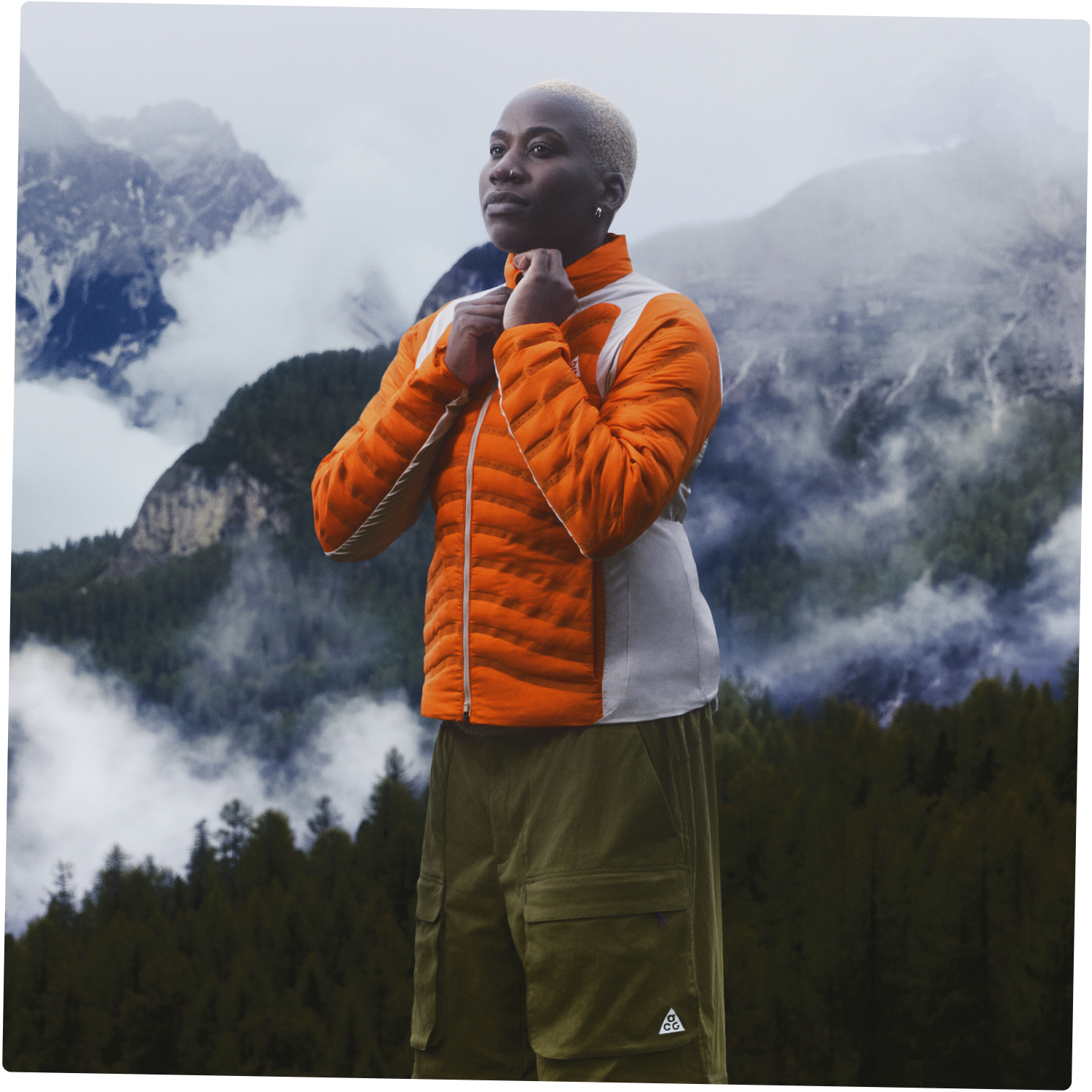 Nike ACG Orange coat