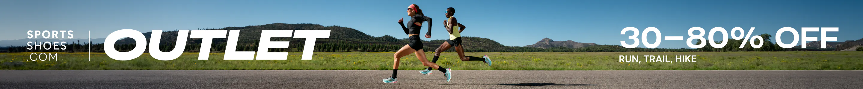 SPORTSSHOES.COM OUTLET. Shop 30 - 80% off top running brands