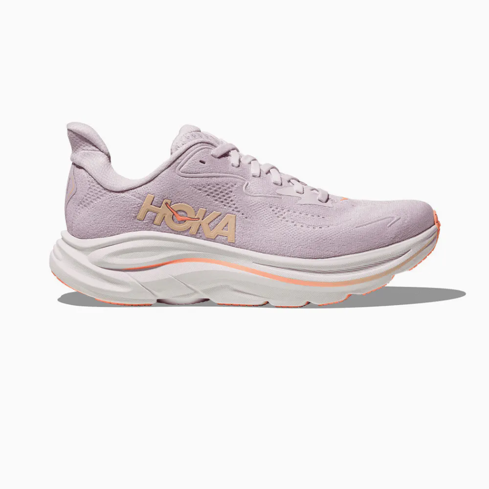 HOKA Clifton 10 pink running shoe 