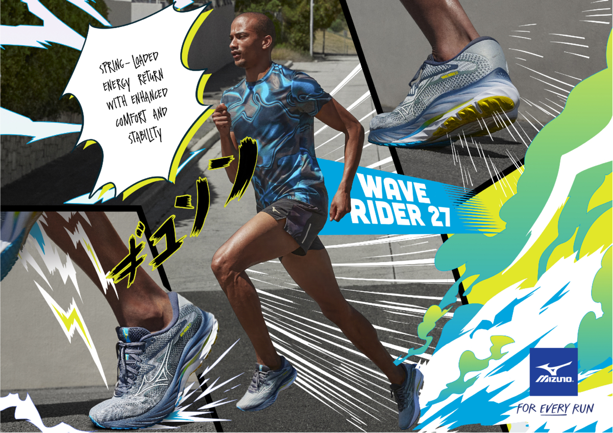 FIRST LOOK: Mizuno Wave Rider 27 | The Running Hub | SportsShoes.com