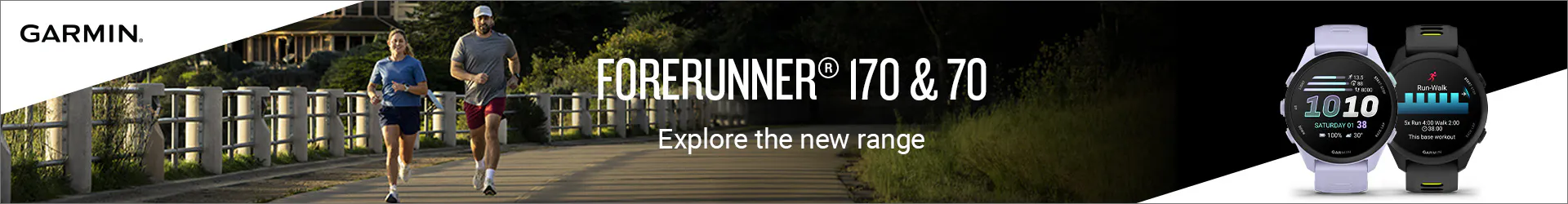 forerunner 170 & 70 - Explore the new range