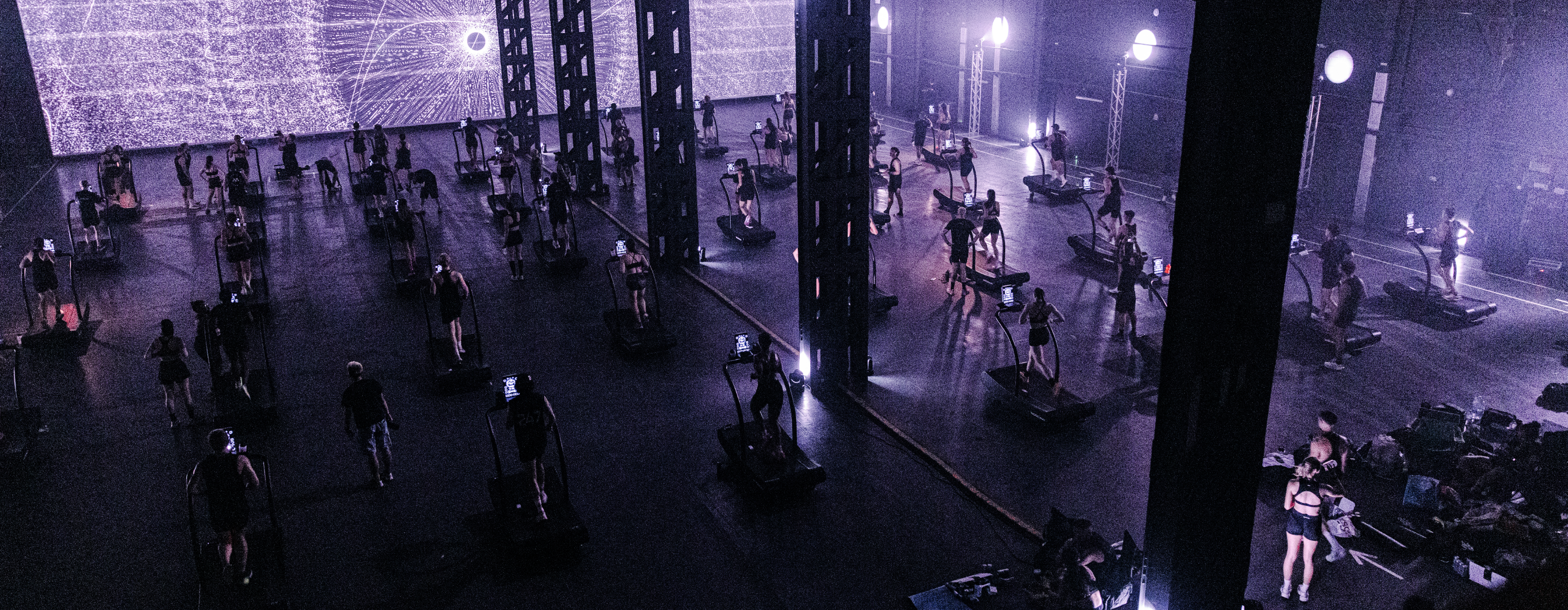 On The Factory Floor at Arc Project 4: Inside the 24-Hour Indoor Treadmill Relay Race