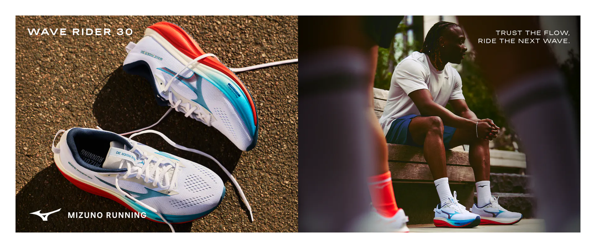 MIZUNO WAVE RIDER 30 RUNNING SHOE