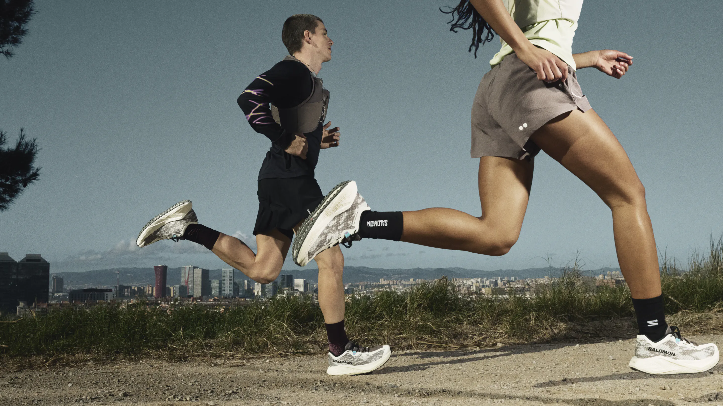 running con las salomon gravel